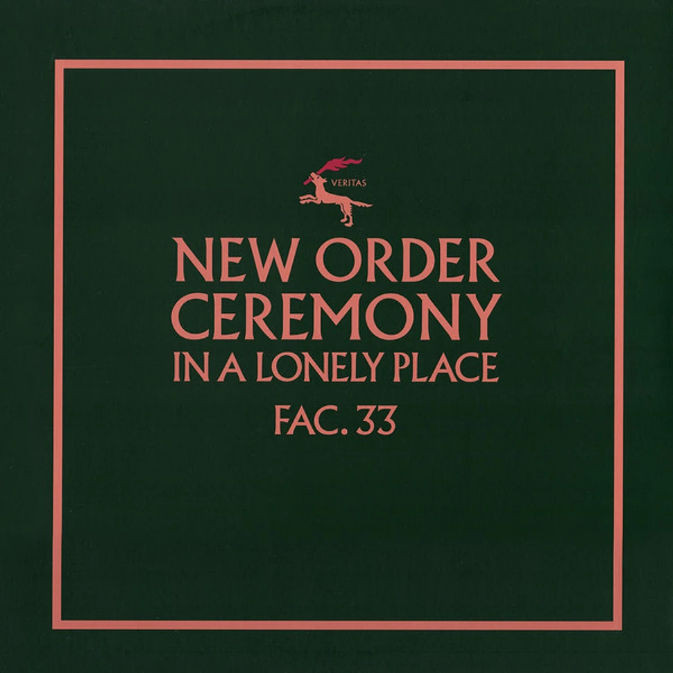 New Order - Ceremony