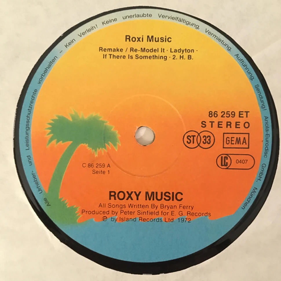 Roxy Music - Roxi Music