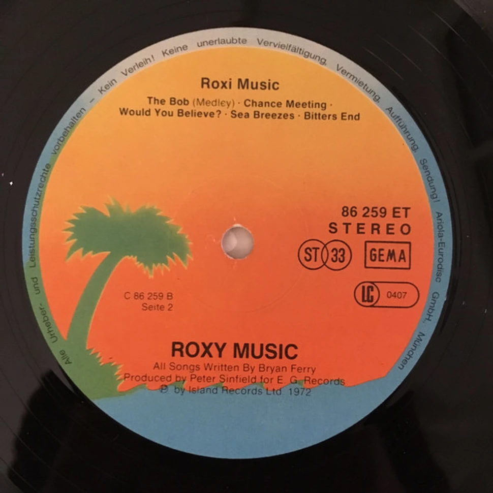 Roxy Music - Roxi Music