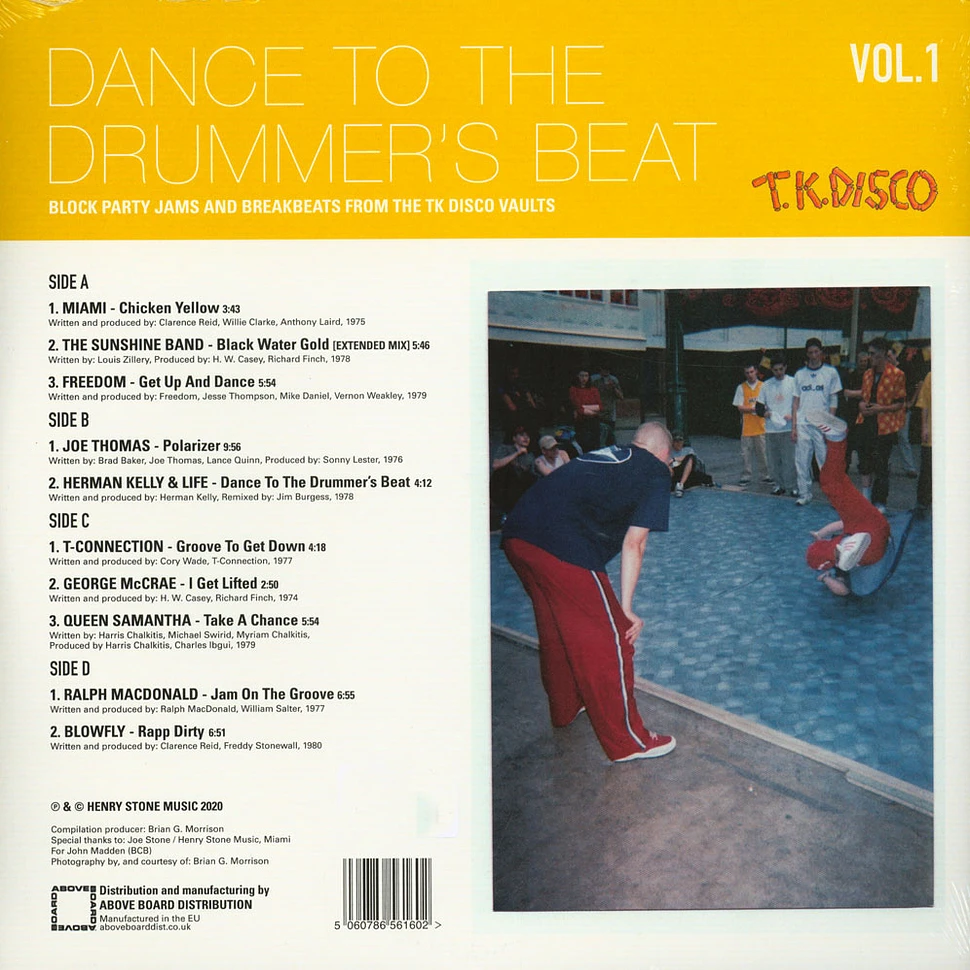 V.A. - Dance To The Drummer's Beat Volume 1 (Block Party Jams And Breakbeats From The TK Disco Vaults)