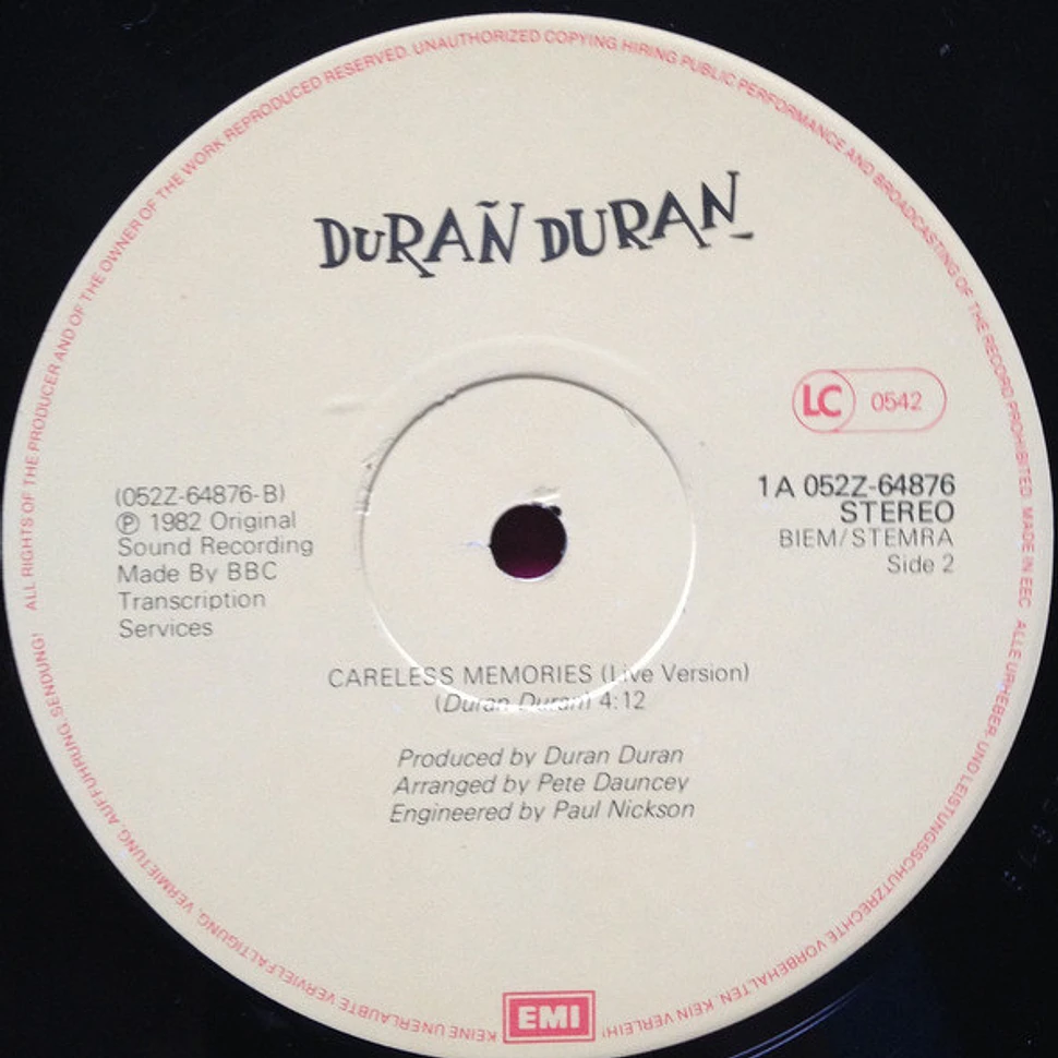 Duran Duran - Hungry Like The Wolf (Night Version)