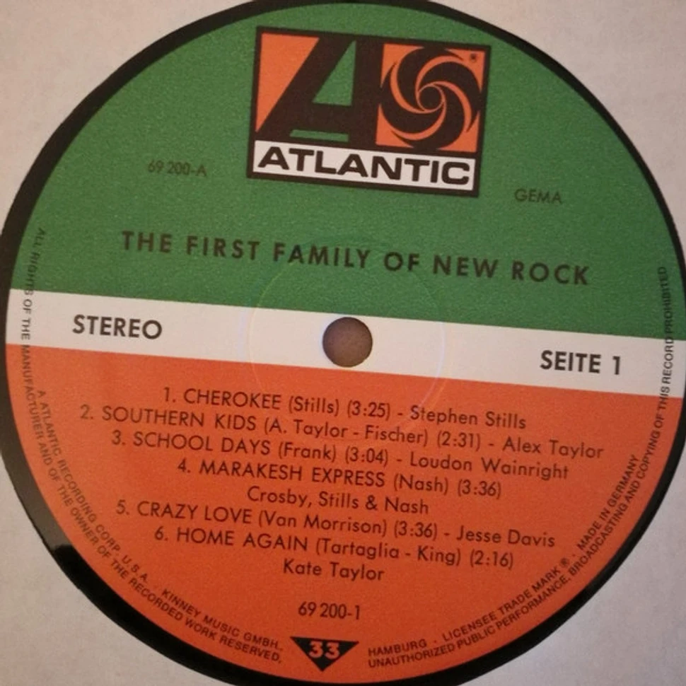 V.A. - The First Family Of New Rock
