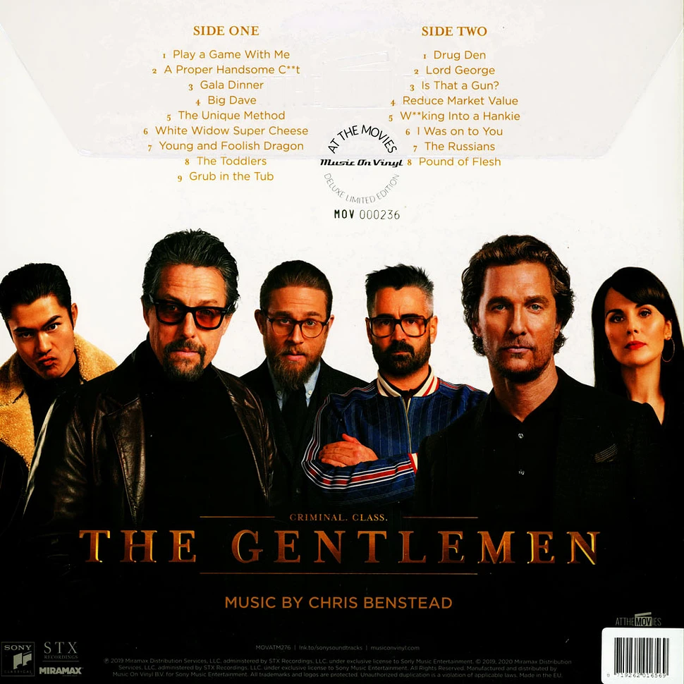 V.A. - OST Gentlemen Coloured Vinyl Edition