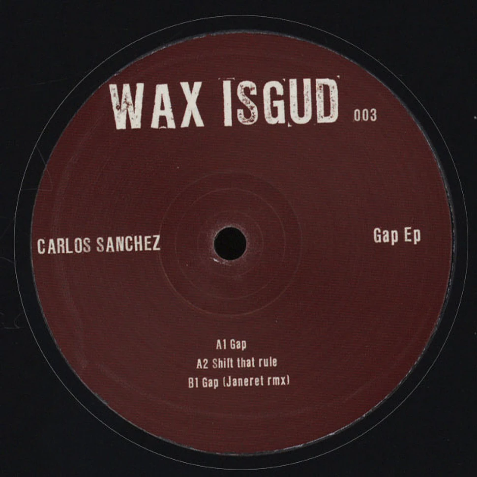 Carlos Sanchez - Gap EP