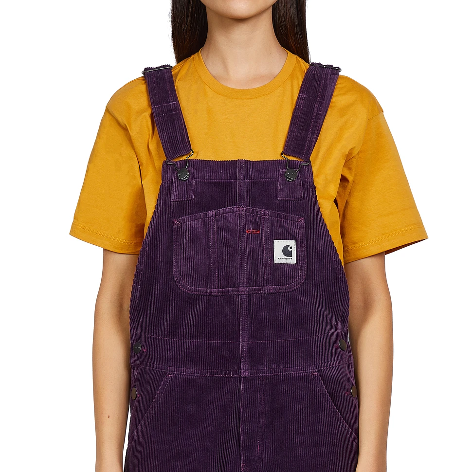 Carhartt WIP - W' Bib Overall Straight "Brookfield" Stretch Corduroy, 10.9 oz