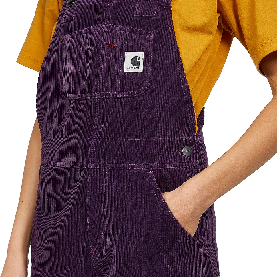 Carhartt WIP - W' Bib Overall Straight "Brookfield" Stretch Corduroy, 10.9 oz