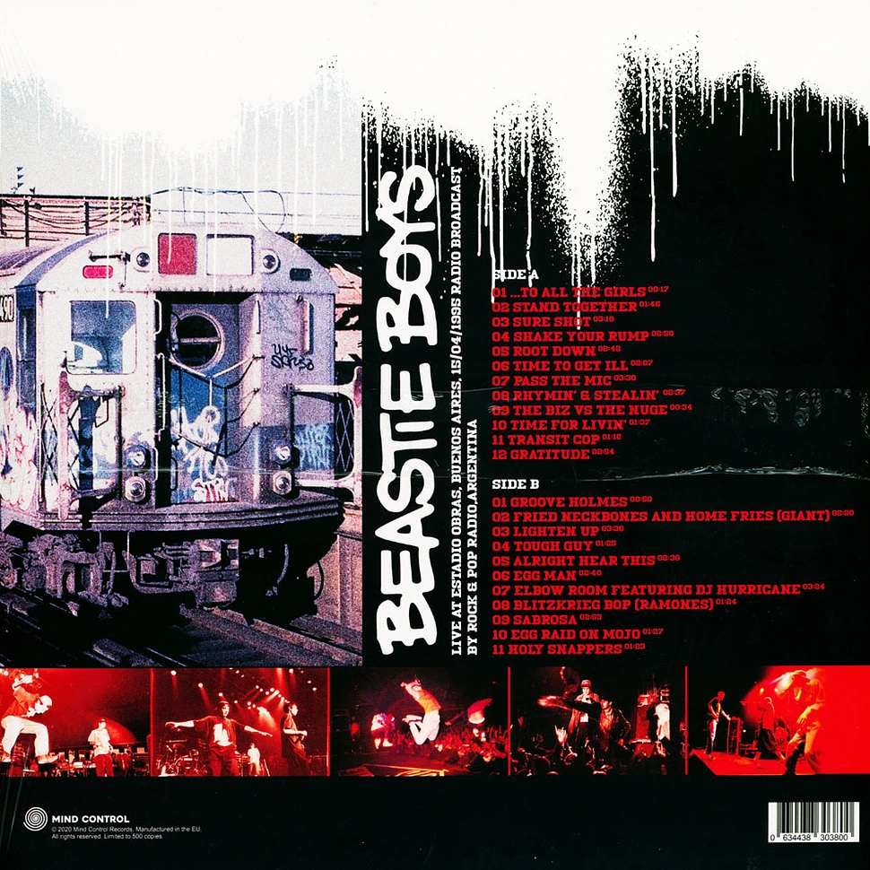 Beastie Boys - Live At Estadio Obras Buenos Aires 1995