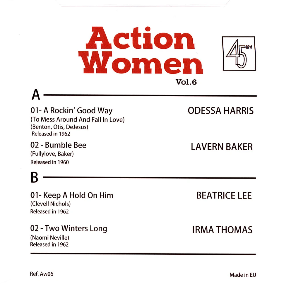 V.A. - Action Women Volume 6