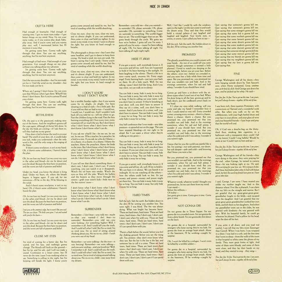 Will Butler - Generations Red Splatter On Milky Vinyl Edition