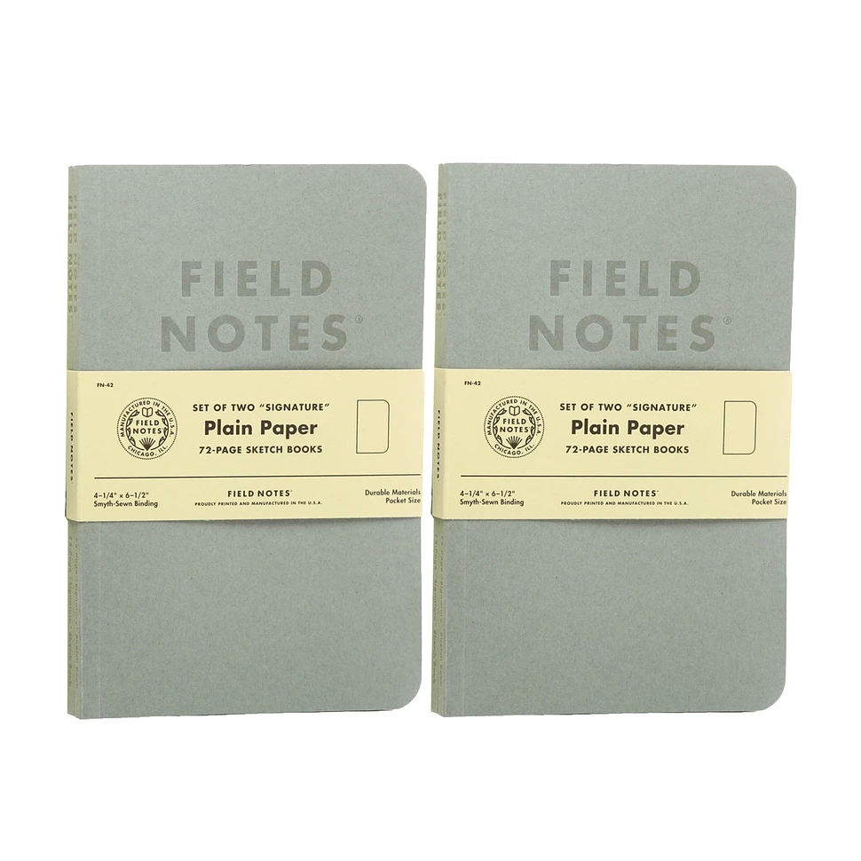 Field Notes - Signature Plain 2-Pack