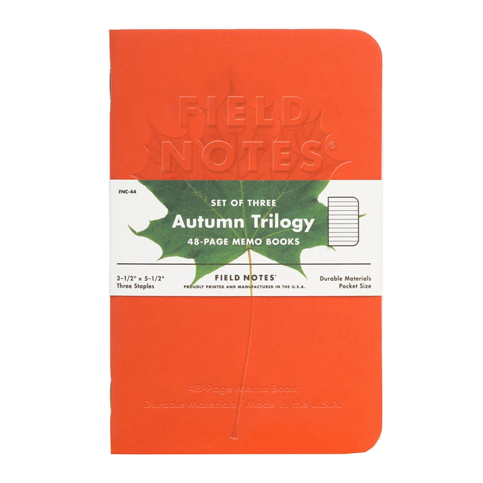 Field Notes - Autumn Trilogy 3-Pack