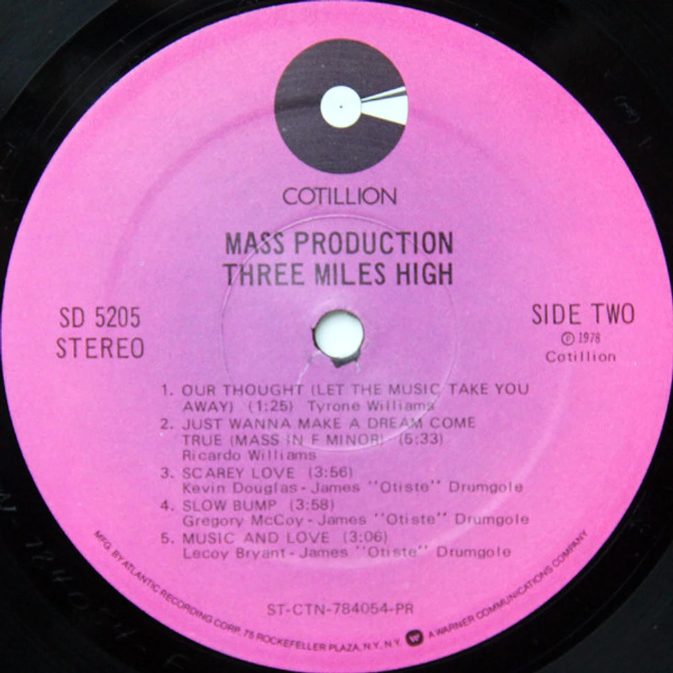 Mass Production - Three Miles High