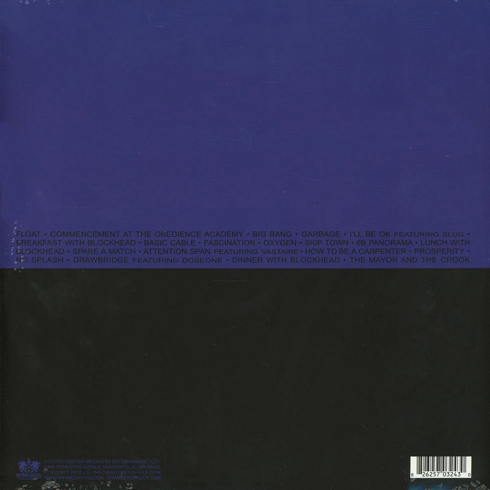Aesop Rock - Float Blue Vinyl Edition