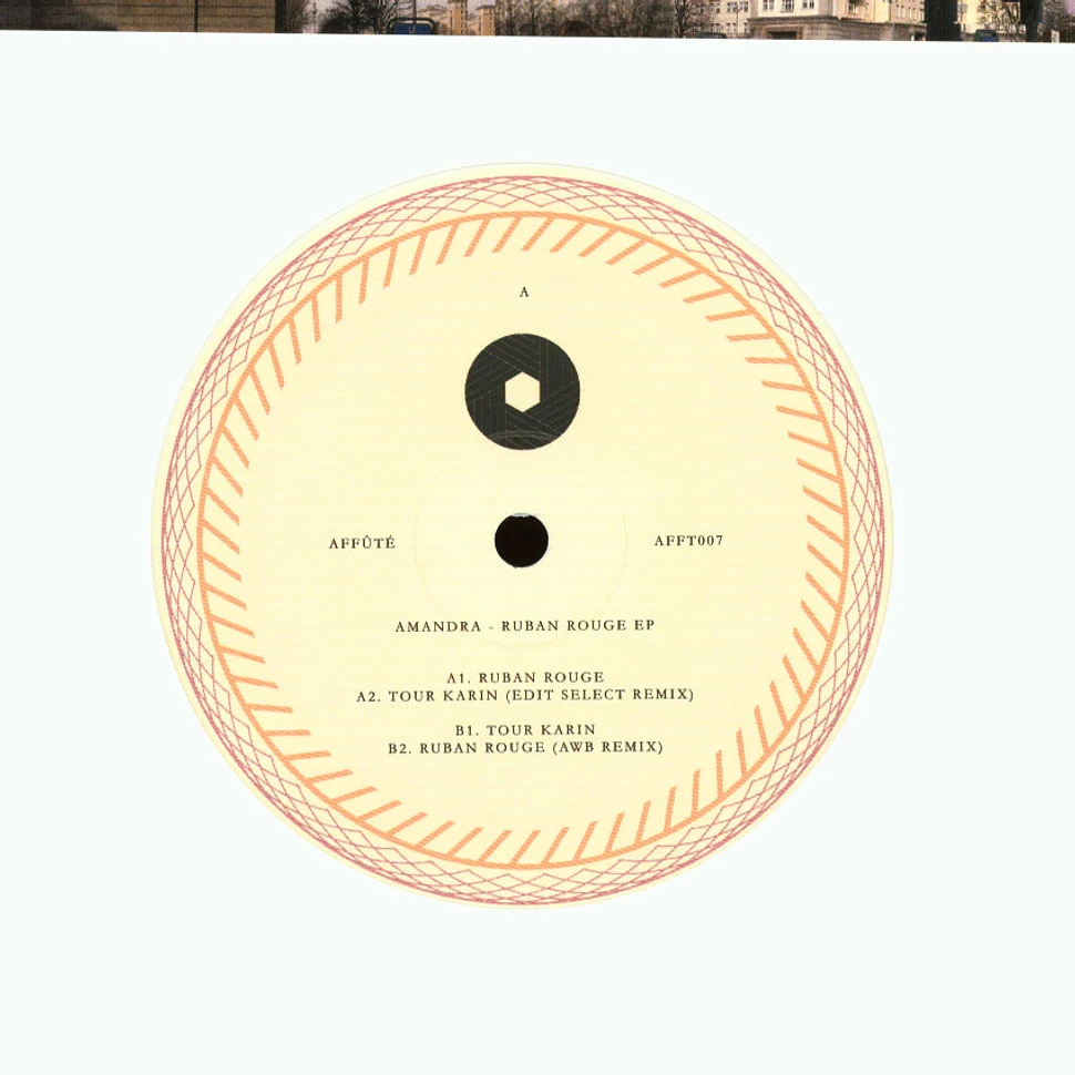 Amandra - Ruban Rouge EP White Vinyl Edition