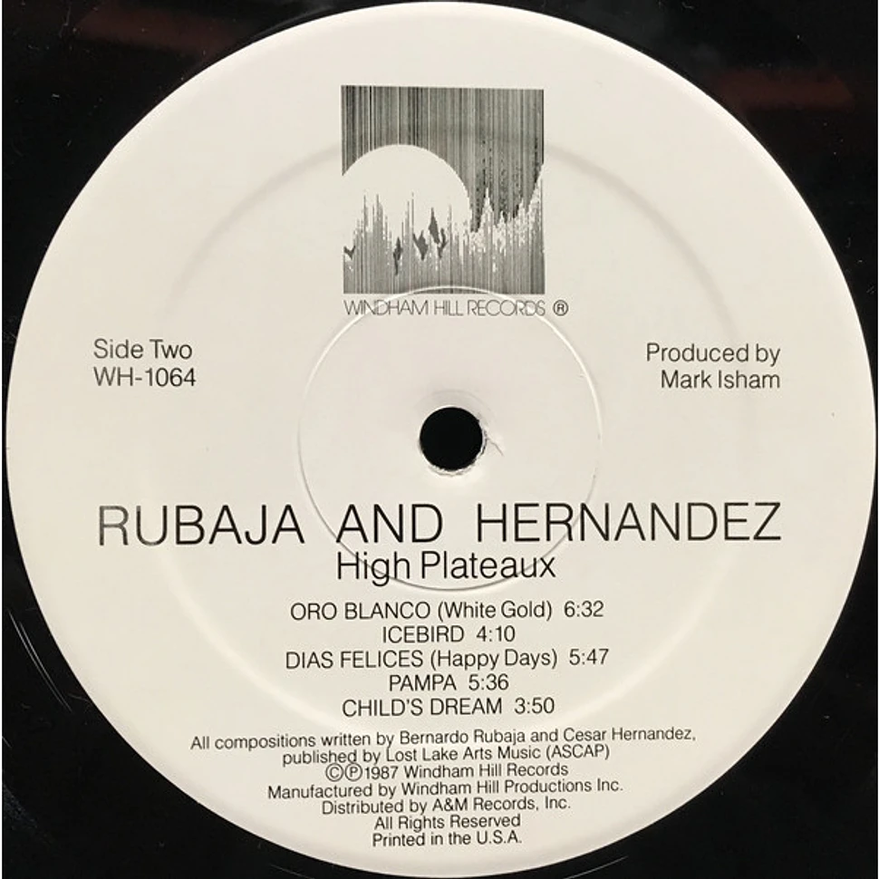 Rubaja And Hernandez - High Plateaux