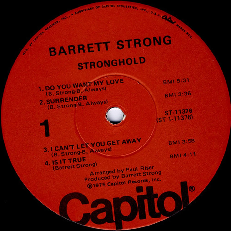 Barrett Strong - Stronghold