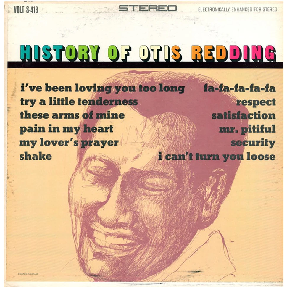 Otis Redding - History Of Otis Redding