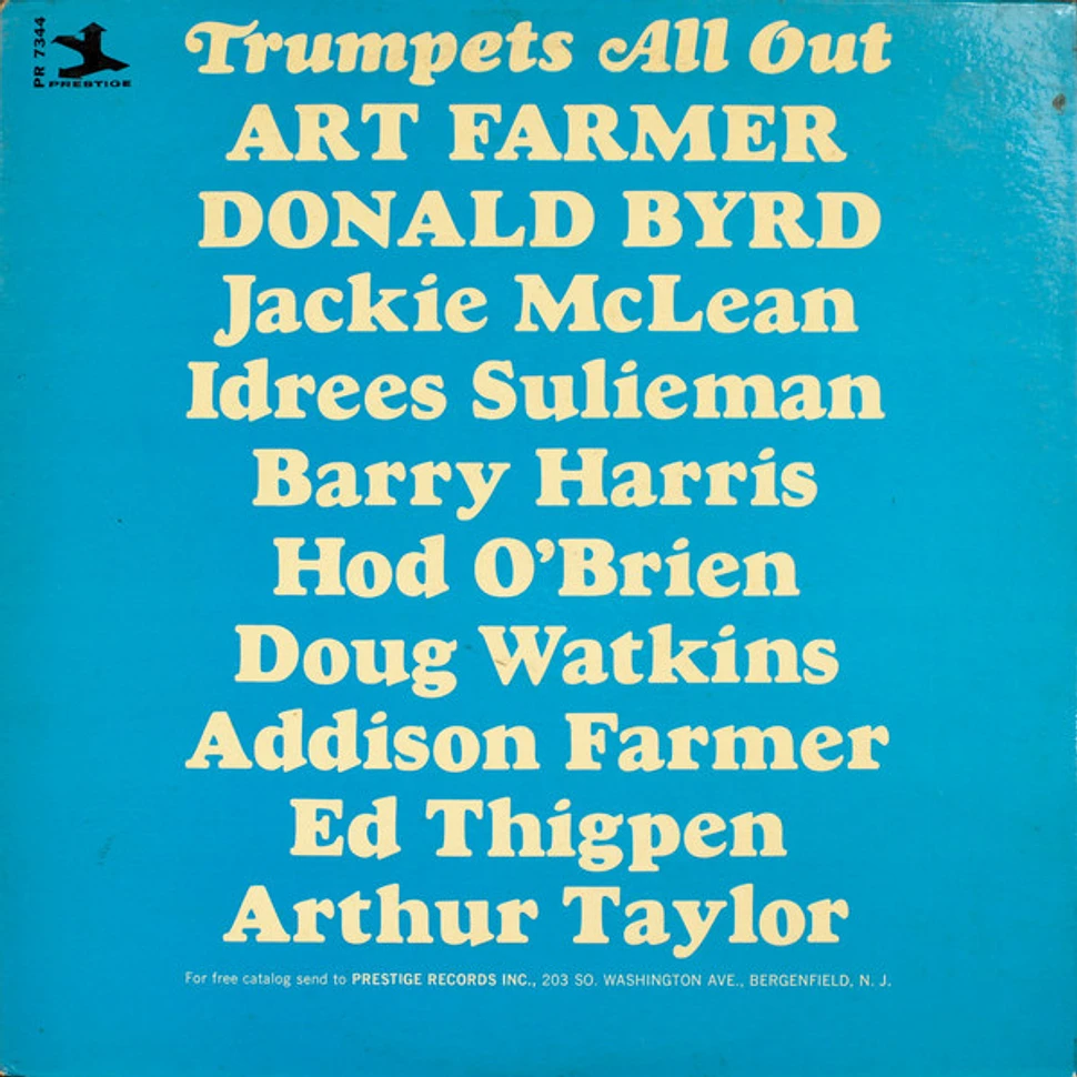 Art Farmer & Donald Byrd - Trumpets All Out