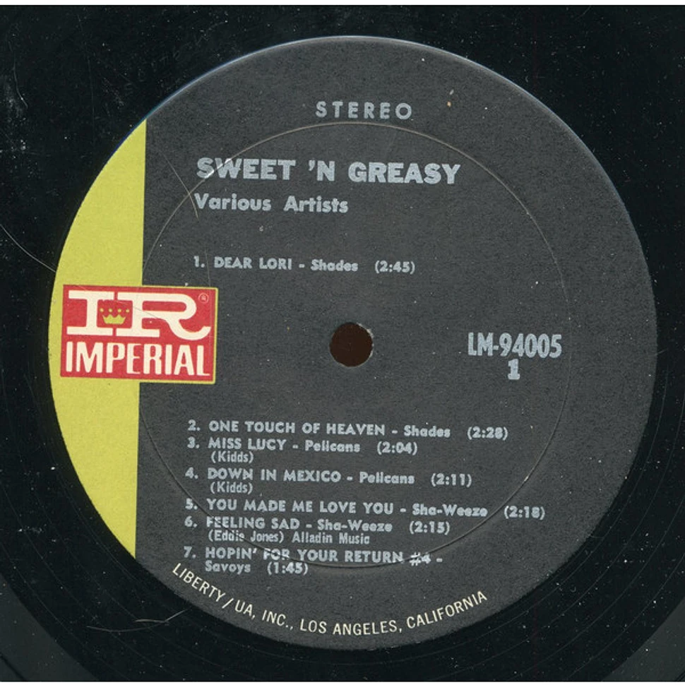 V.A. - Rhythm 'N' Blues Vol. 2: Sweet N' Greasy