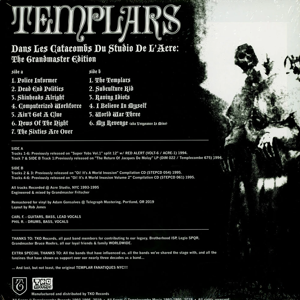The Templars - Dans Les Catacombs Du Studio De L'acre (The Grandmaster Edition)