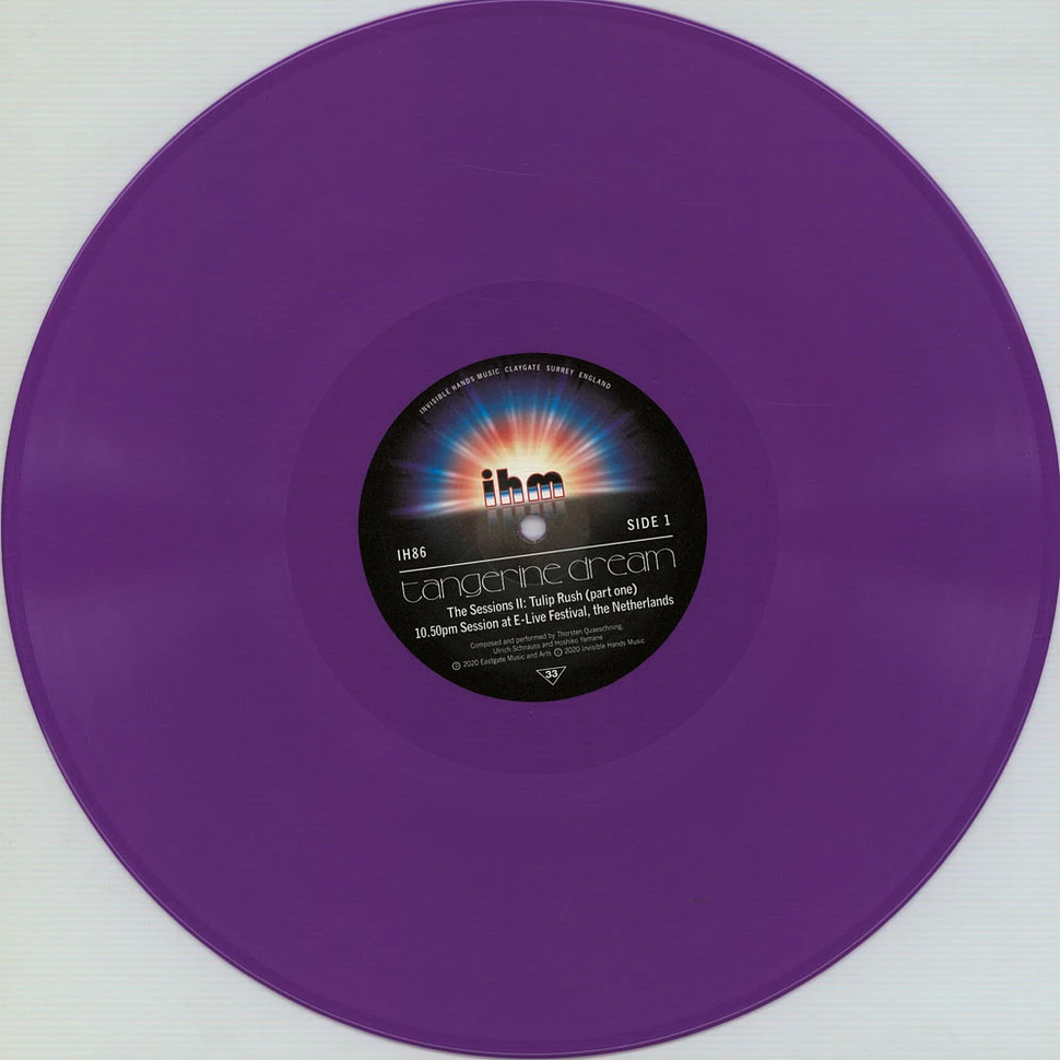 Tangerine Dream - The Sessions II Purple Vinyl Edition
