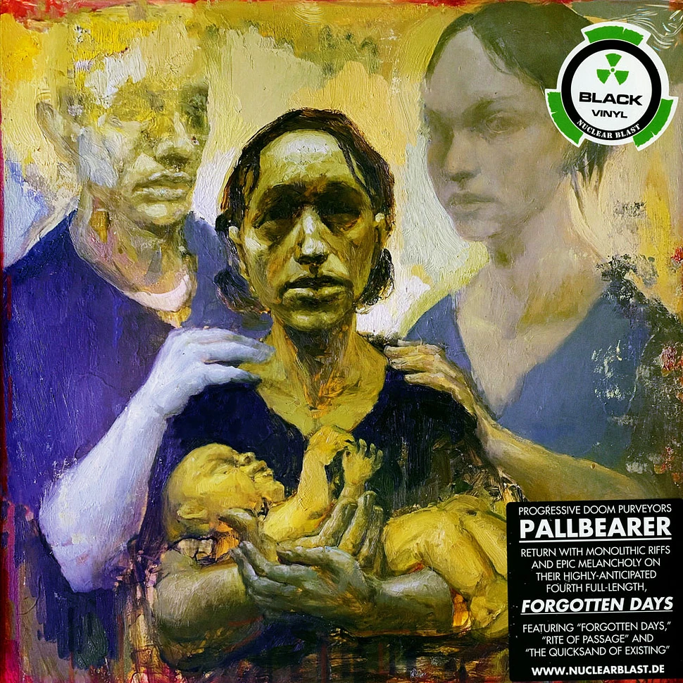 Pallbearer - Forgotten Days Black Vinyl Edition