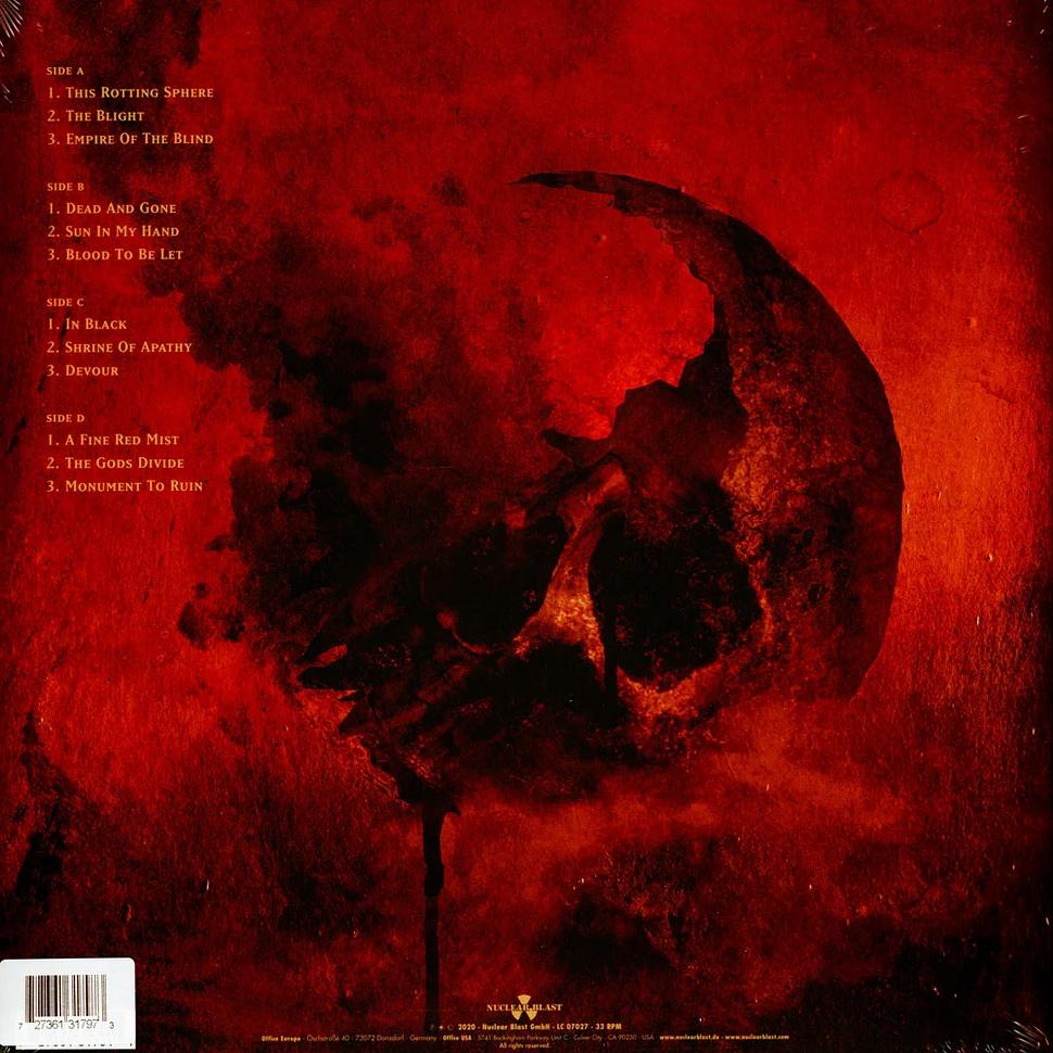 Heathen - Empire Of The Blind Red Vinyl Edition