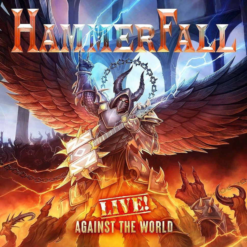 Hammerfall - Live! Against The World Orange Vinyl Edition