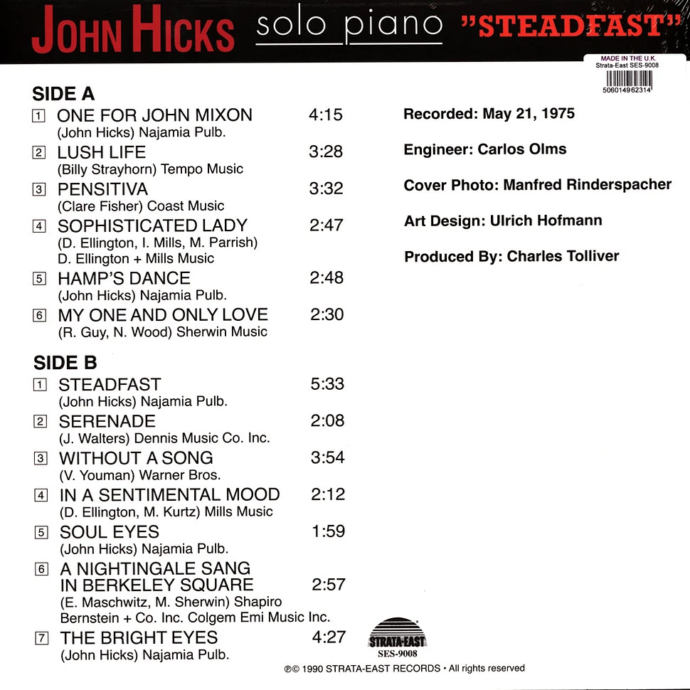 John Hicks - Steadfast