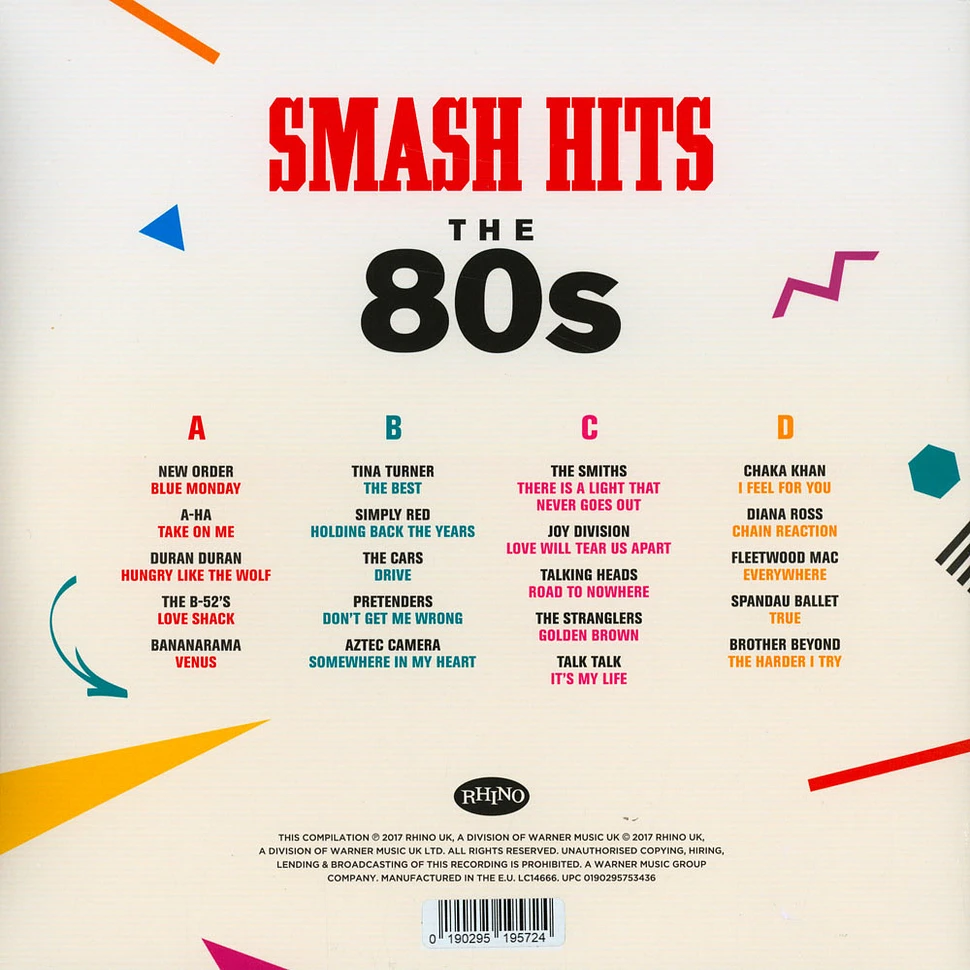 V.A. - Smash Hits The 80s