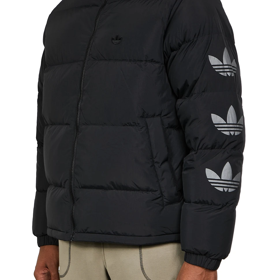 adidas - Down Blocked Puffer Jacket With Reflective Trefoils