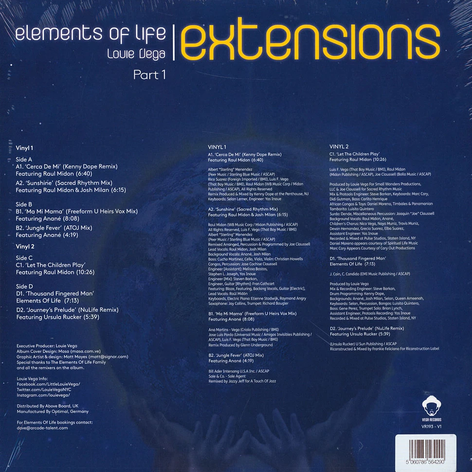 Elements Of Life - Elements Of Life: Extensions Part 1