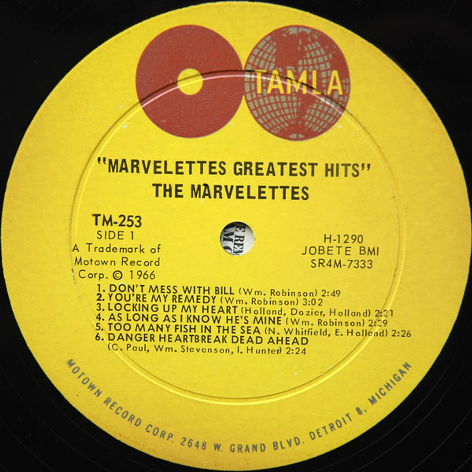 The Marvelettes - Greatest Hits