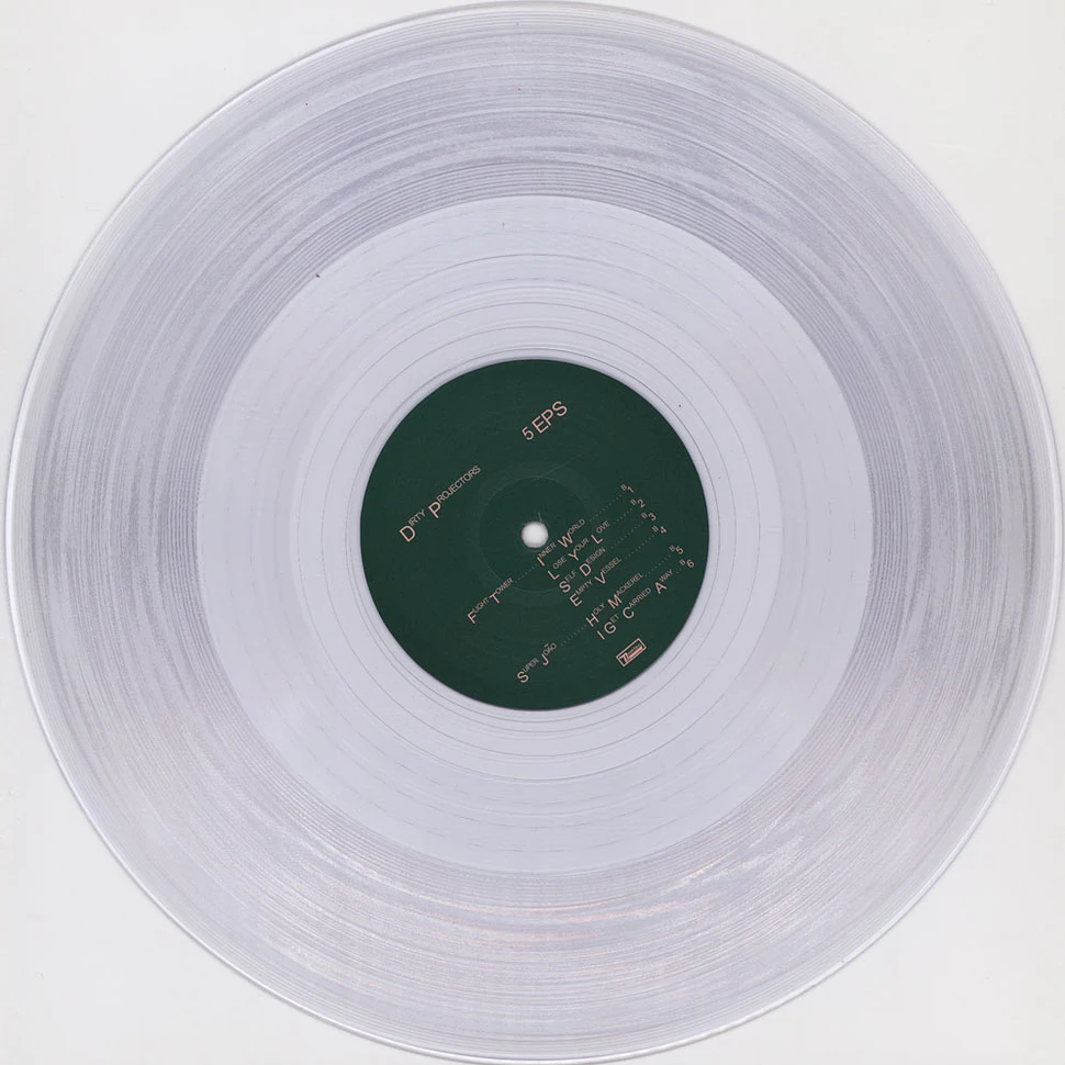 Dirty Projectors - 5 EPs Crystal Clear Vinyl Edition
