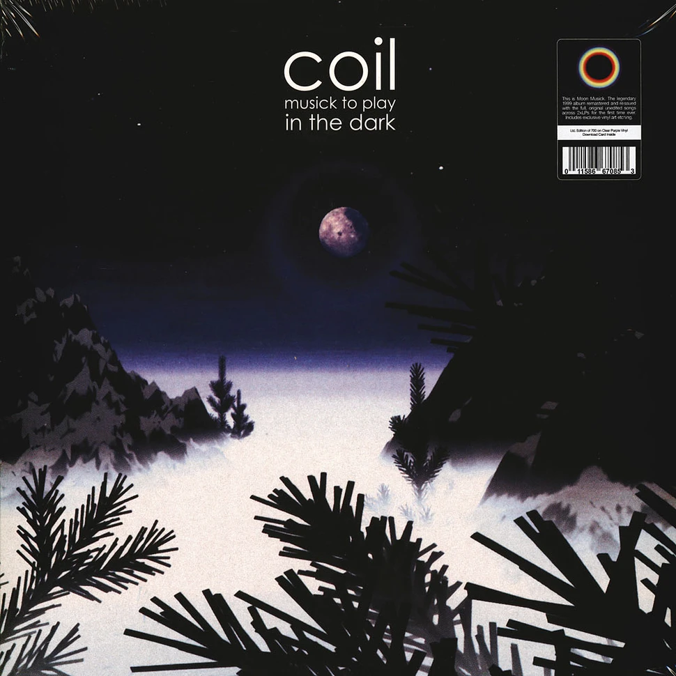 Coil - Musick To Play In The Dark HHV EU Exclusive Clear Purple Vinyl Edition