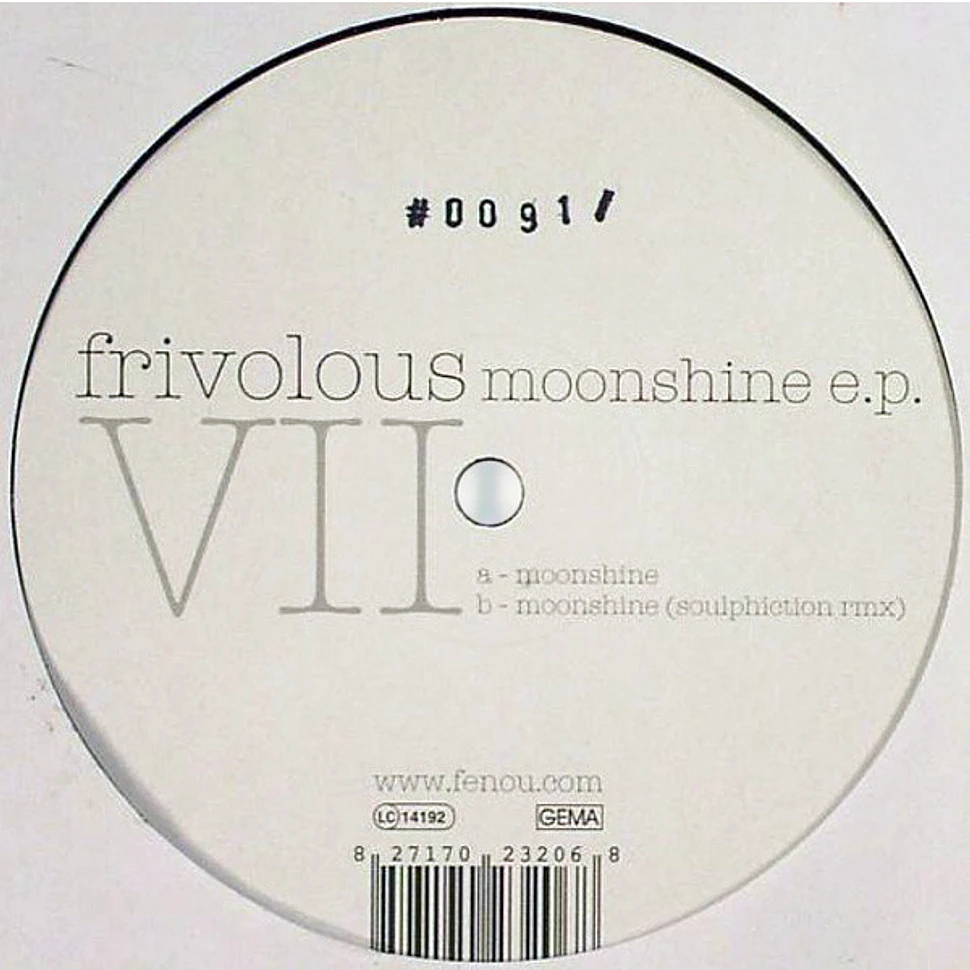 Frivolous - Moonshine E.P.