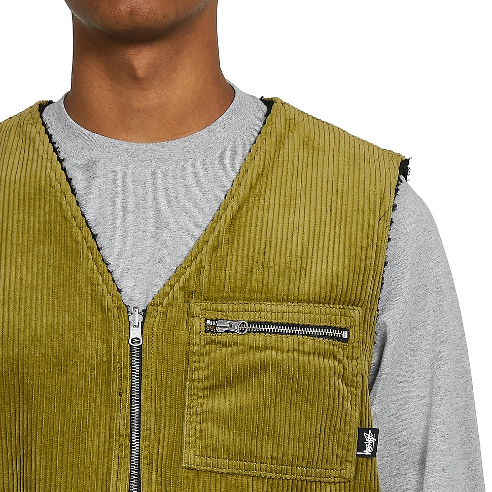 Stüssy - Wide Wale Reversible Vest