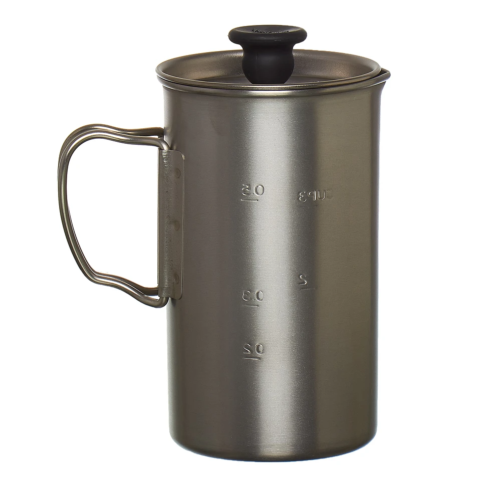 thumbnail image 2 of Snow Peak Japan Titanium French Press Cafe Press (CS-111) - Brand New 2 of 6