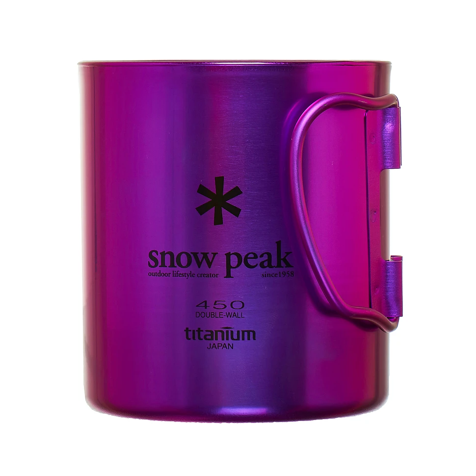 Snow Peak - Titanium Double Wall Cup 450