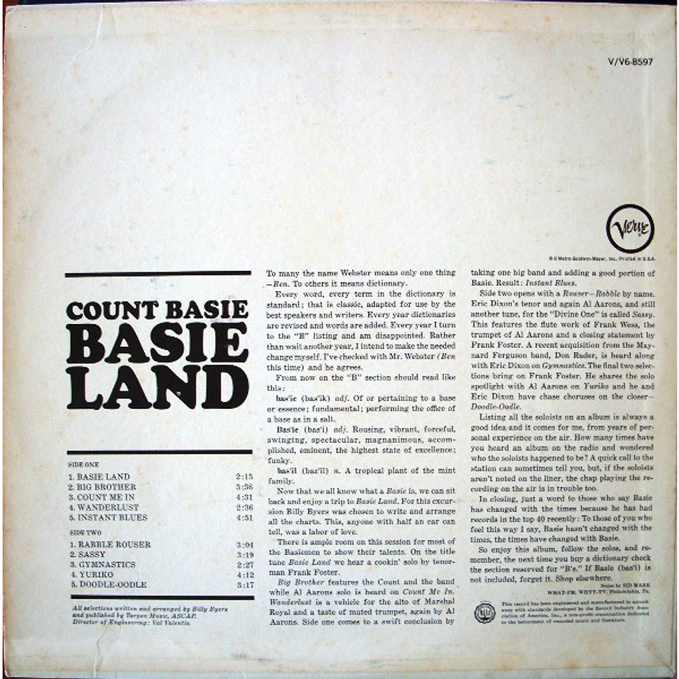 Count Basie - Basie Land