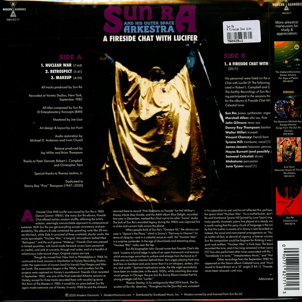 Sun Ra - A Fireside Chat With Lucifer
