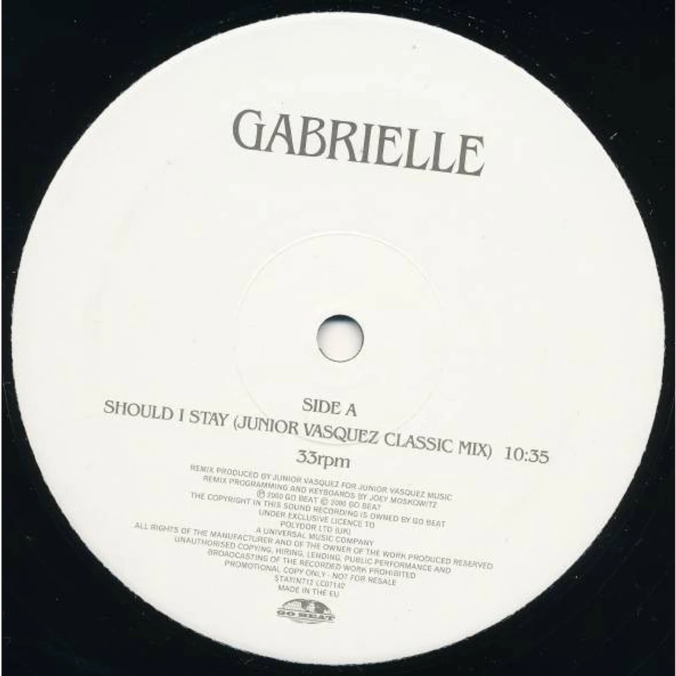 Gabrielle - Should I Stay