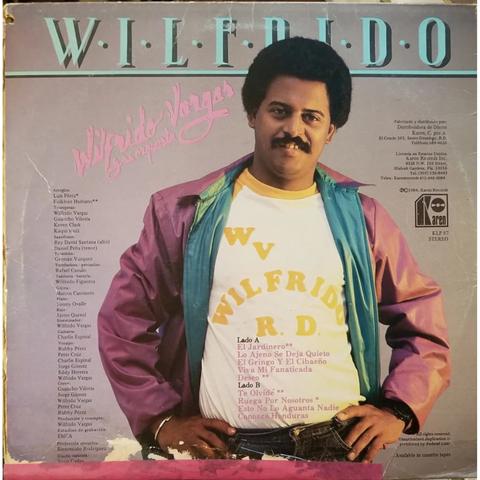 Wilfrido Vargas - Wilfrido El Jardinero