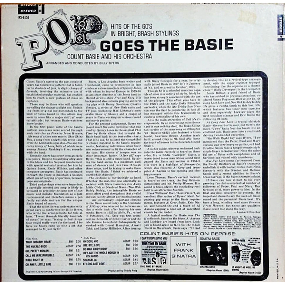 Count Basie - Pop Goes The Basie