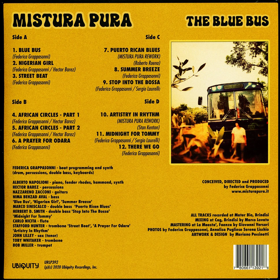 Mistura Pura - The Blue Bus