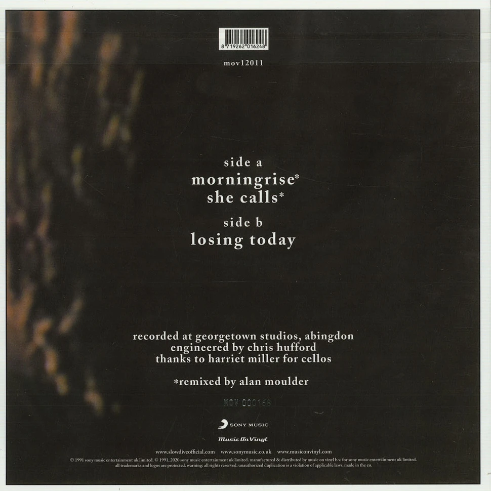 Slowdive - Morningrise Limited Numbered Smokey Colored Vinyl Edition