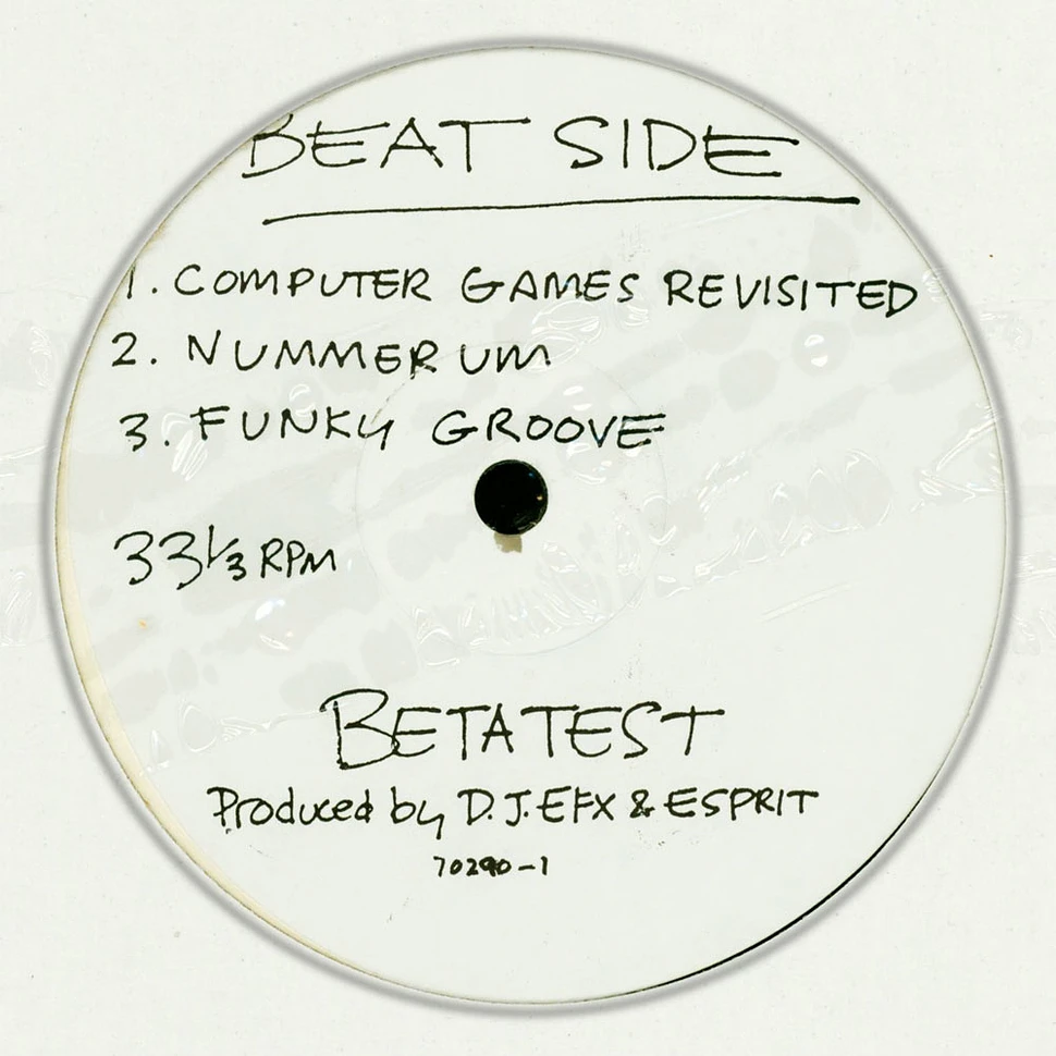 DJ EFX - Betatest / Computer Games / Funky Groove