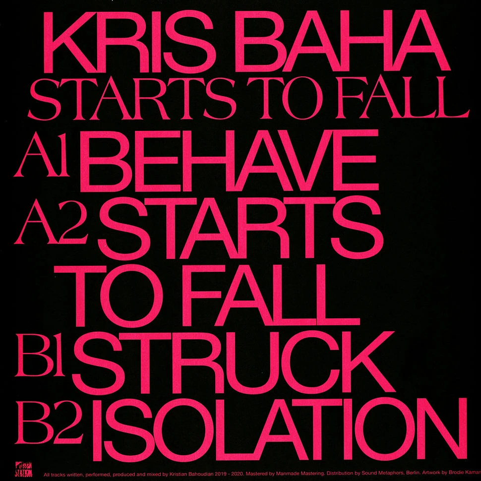 Kris Baha - Starts To Fall