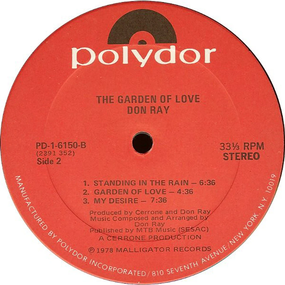 Don Ray - The Garden Of Love