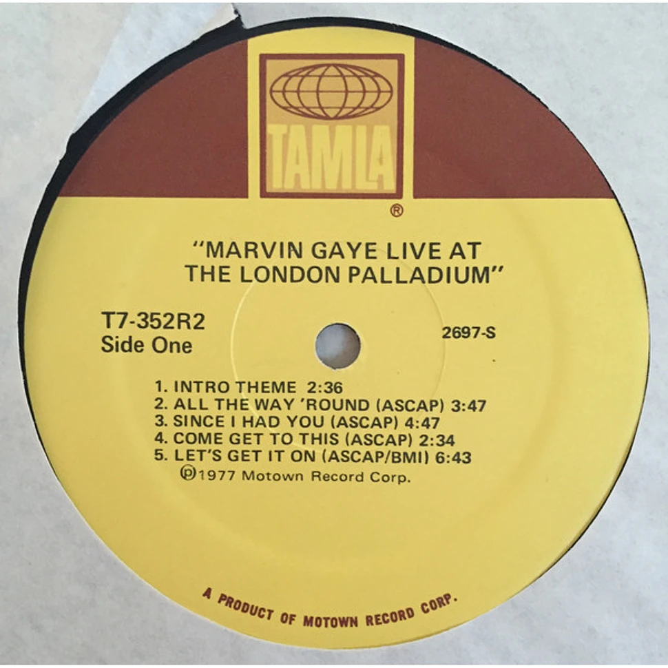 Marvin Gaye - Live At The London Palladium